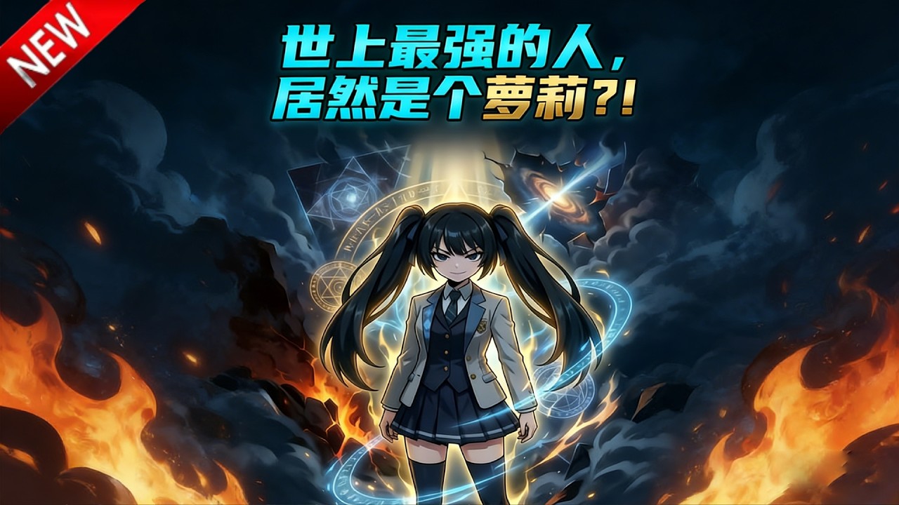 💥【新番上线】弱女子裙下藏满杀器，天下英雄竟全是她小弟！《世上最强的人，居然是个萝莉？！》全集 Multi SUB #热血 #漫剧 #动漫魔女