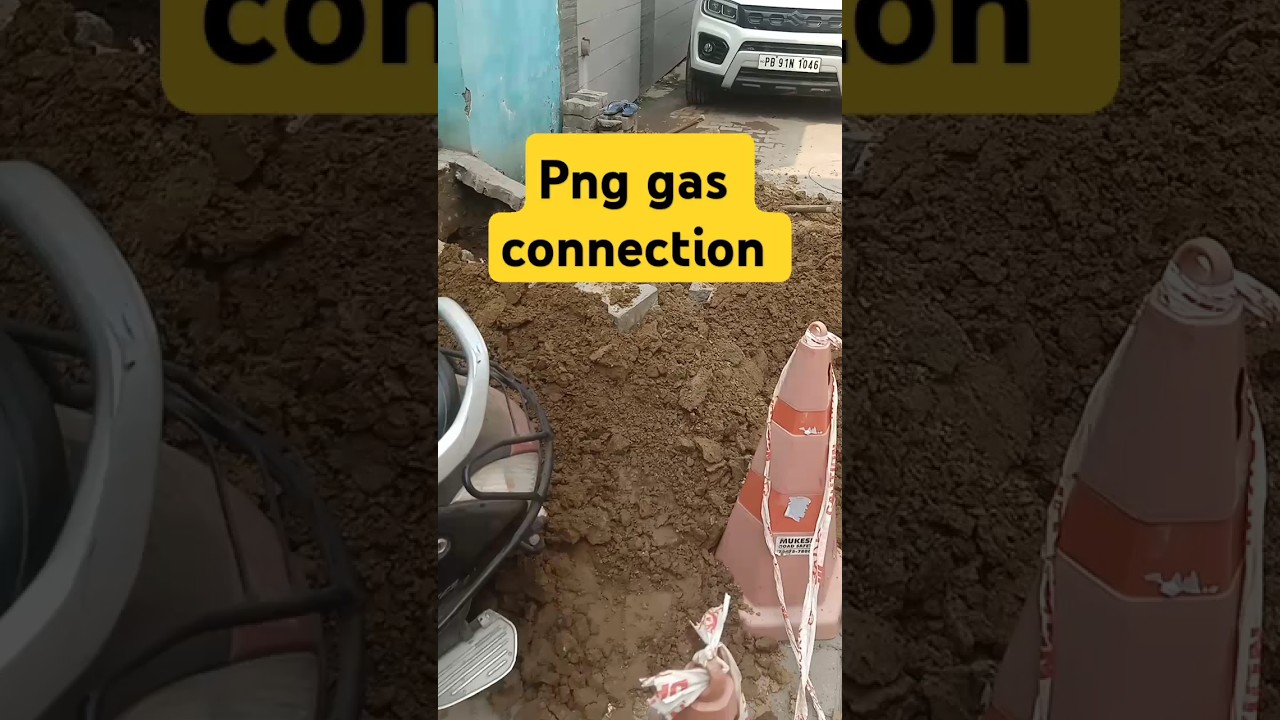 png gas connection work | home natural gas | #shorts #shortsfeed #viral #png @MKShariq