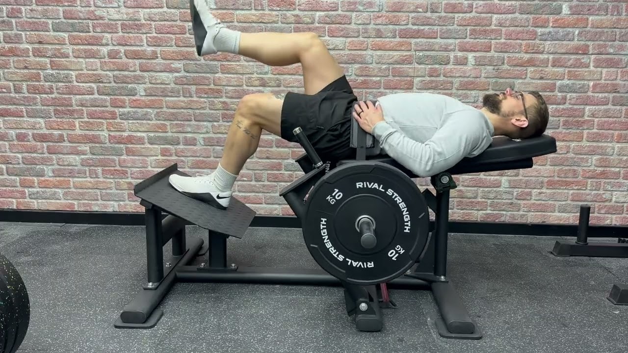 Plate Loaded Hip Thruster Machine