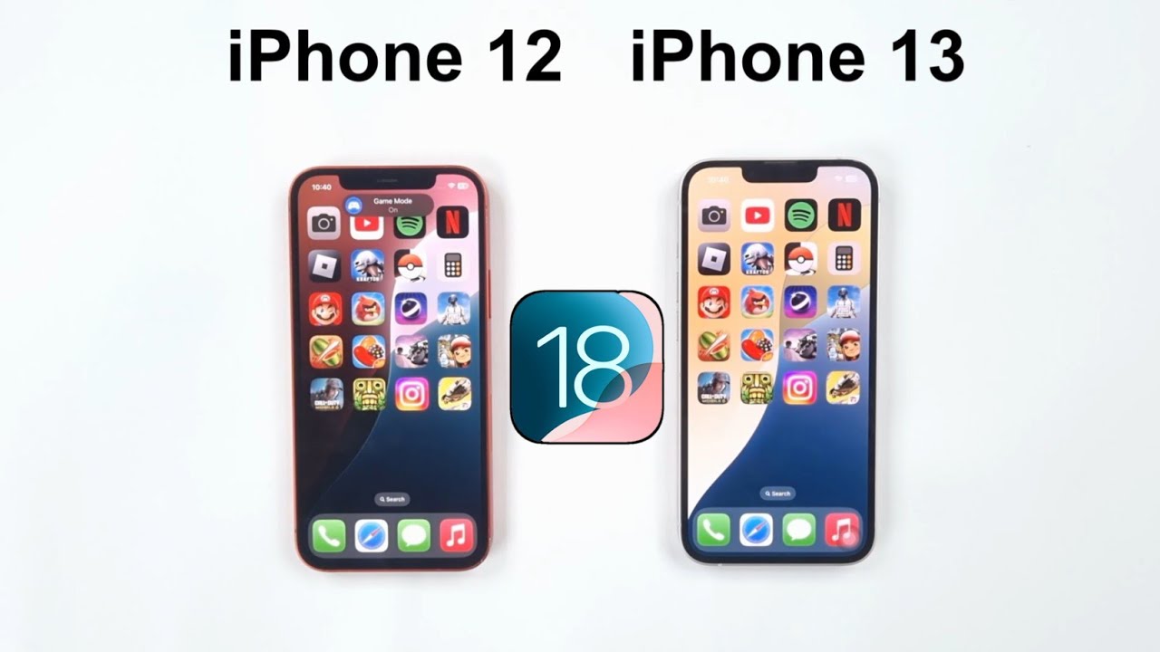 iPhone 12 vs iPhone 13 - Speed Test iOS 18