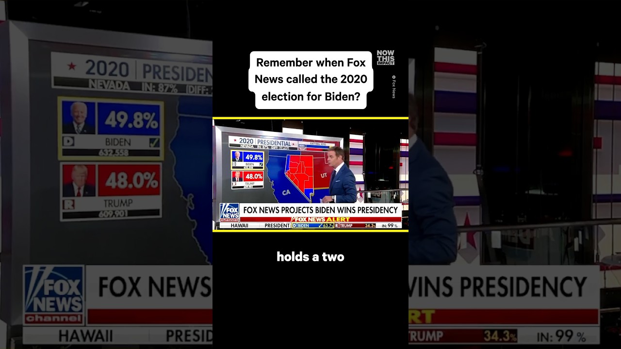 Fox News Confirms Biden Victory