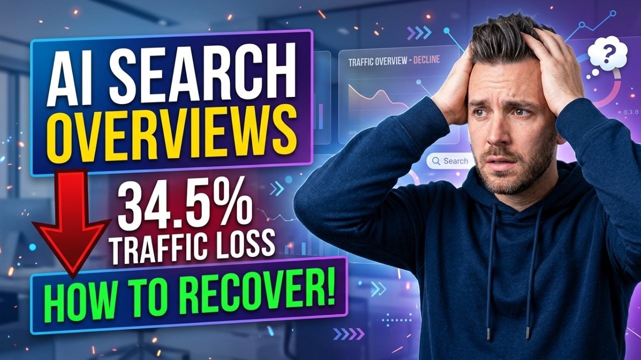 AI Search Overviews: How to Recover Your 34.5% Traffic Loss