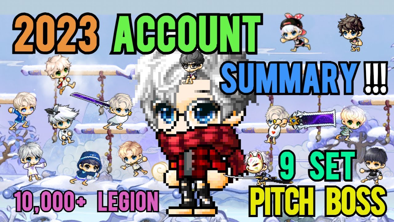 [GMS Reboot - Kronos] 2023 Account Summary