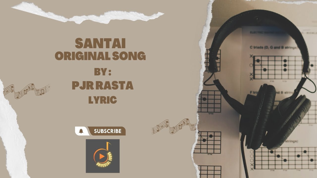 Santai [Lyric] - Original Song By : PJR Rasta || Indonesian Reggae Band
