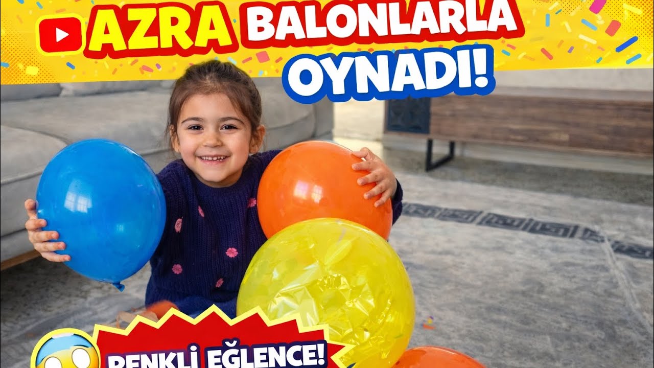 AZRA BALONLARI PATLATI 🎈MİRA ÇOK KORKTU 😱#keşfet #shortvideo #keşfetbeniöneçıkar 