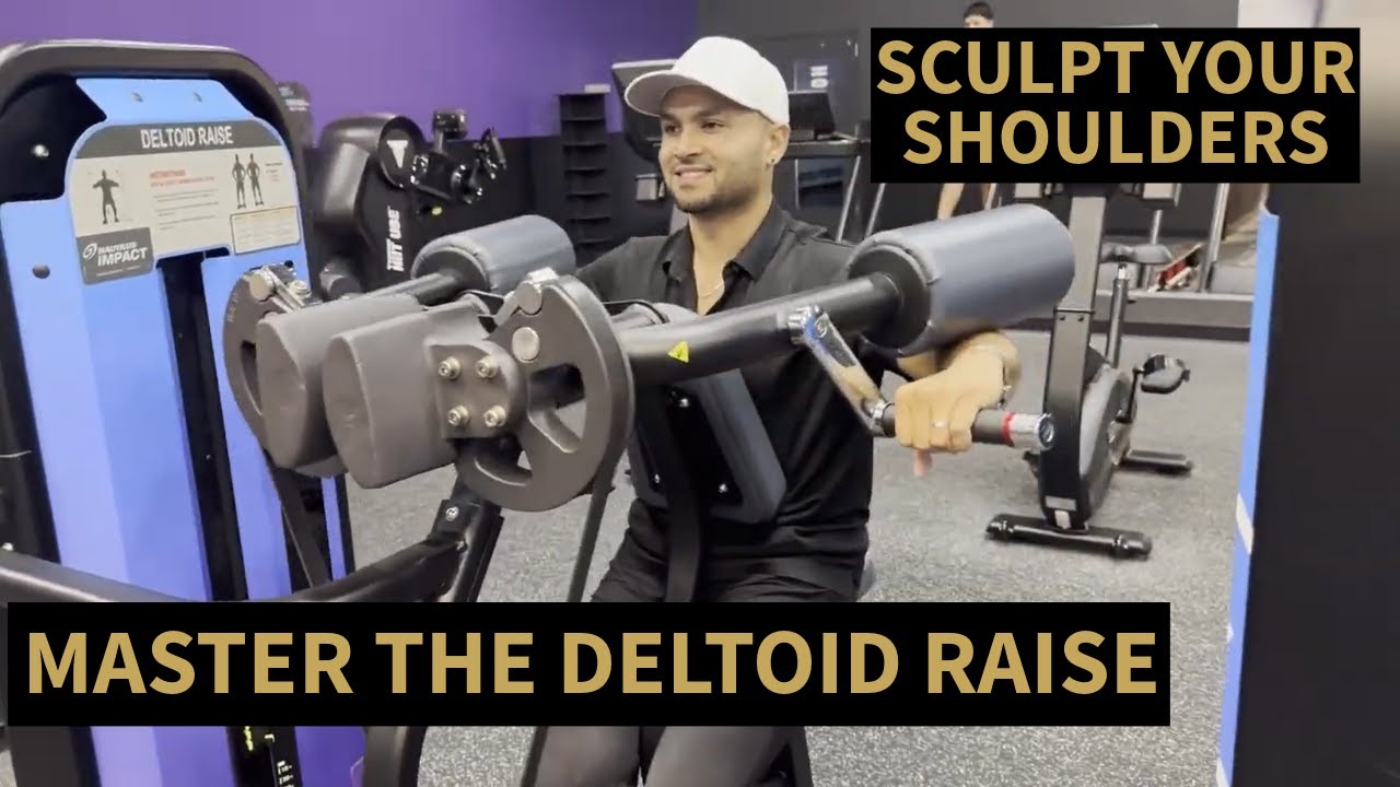 TigriX Training: Nautilus Impact Deltoid Raise Machine Tutorial