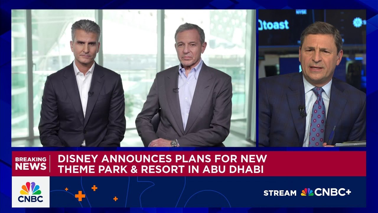 Disney CEO Bob Iger on new Abu Dhabi theme park: A momentous occasion for the company