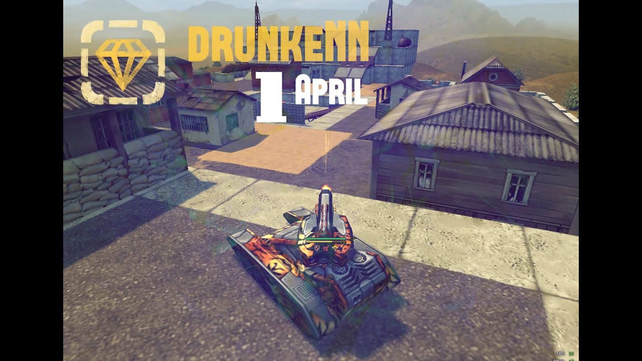 TankiOnline  Нарезка Золотых ящ N1 drunkeNN 1 Апреля