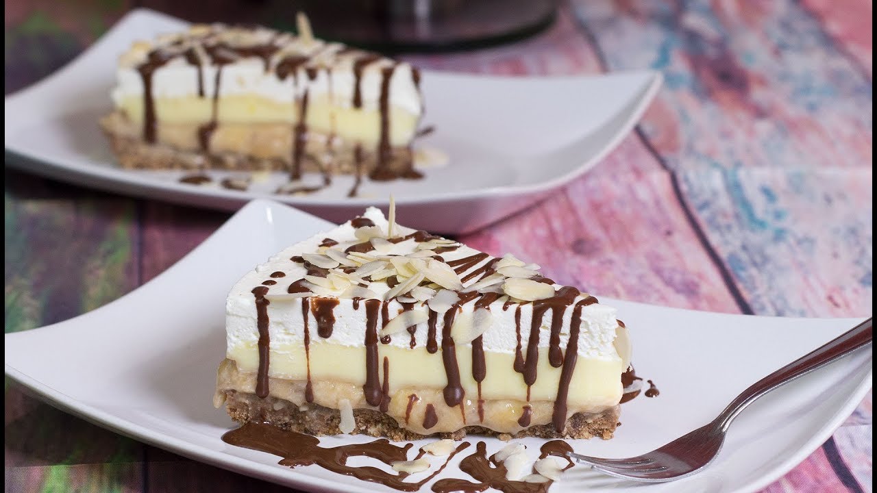 Banana split torta - gotova za 25 minuta, ne peče se