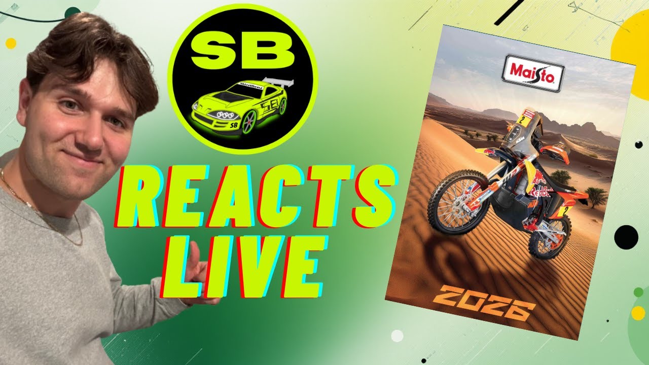 SkizziBenz Reacts Live! - Maisto 2026 Catalogue Reaction!