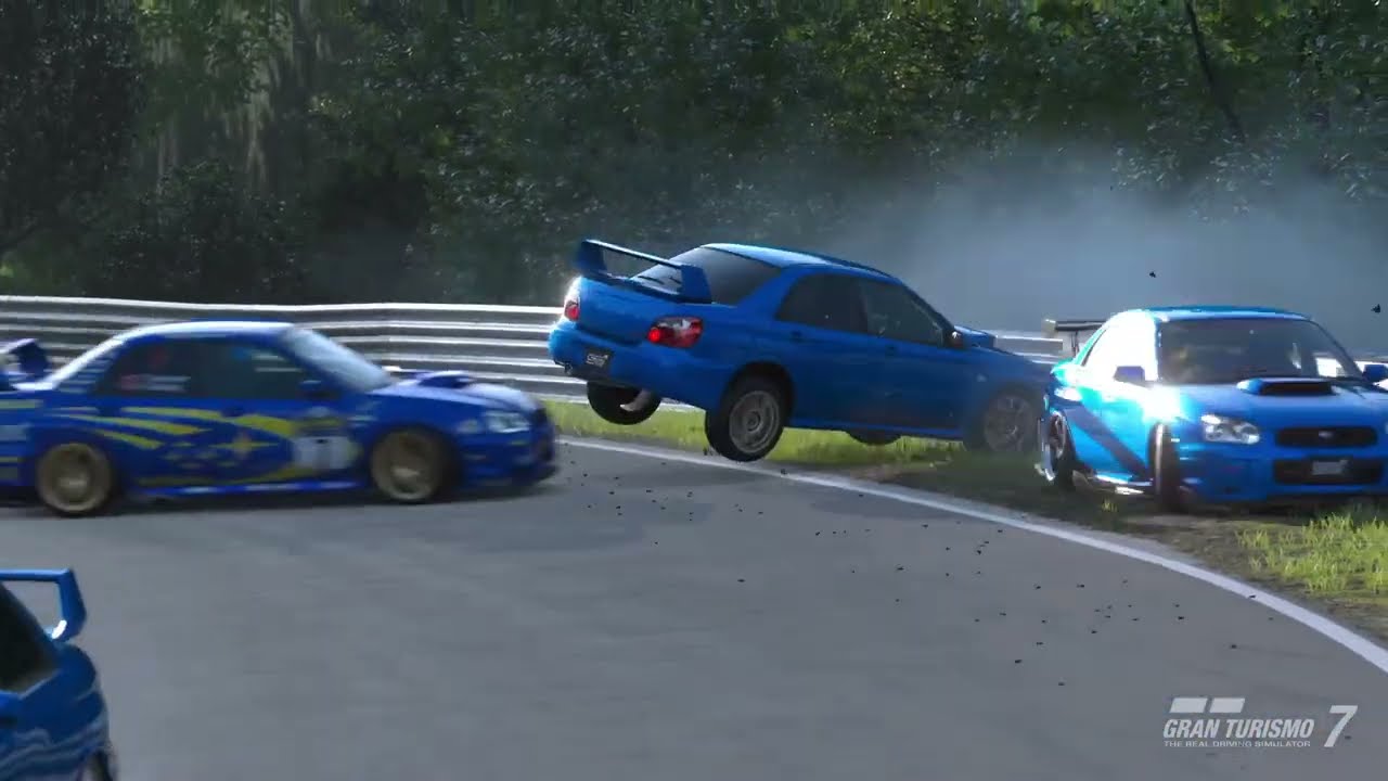 3 Way Synchronised crashing