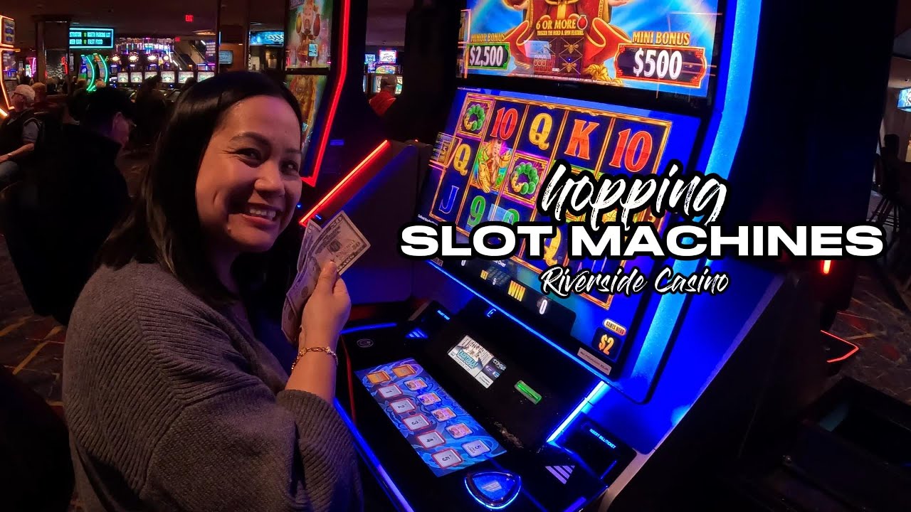 Hopping Slot Machines at Don Laughlin's Riverside Casino
