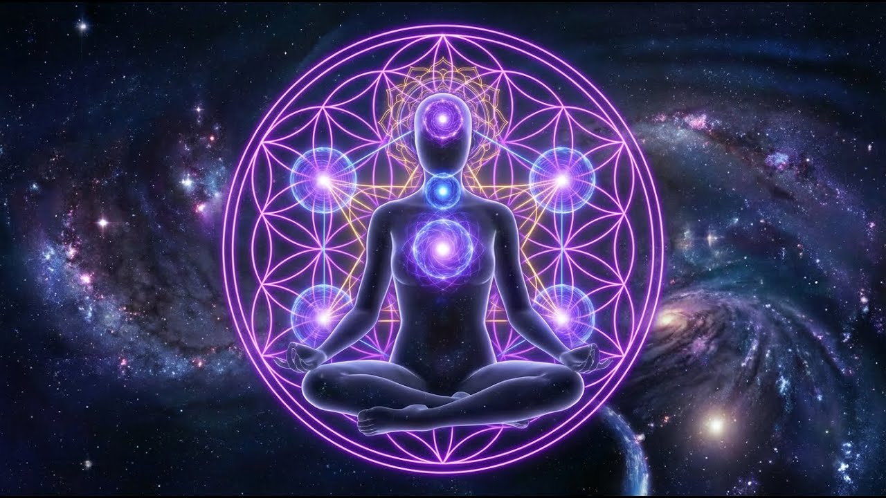 432Hz + 963Hz + 528Hz | Sacred Healing Sleep: Nervous System Repair, Stop Overthinking, Rest