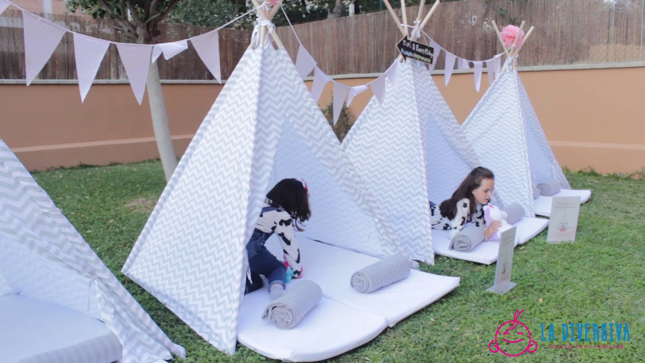 Celebra un cumpleaños infantil inolvidable con tipis en casa