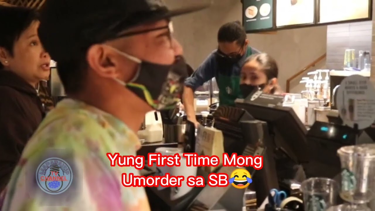 Yung First Time Umorder sa Starbucks