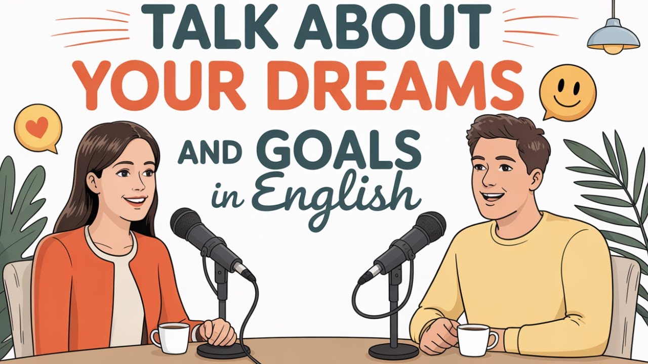 Talk About Your Dreams and Goals | Future Plans in English (A1-A2) | Daily English