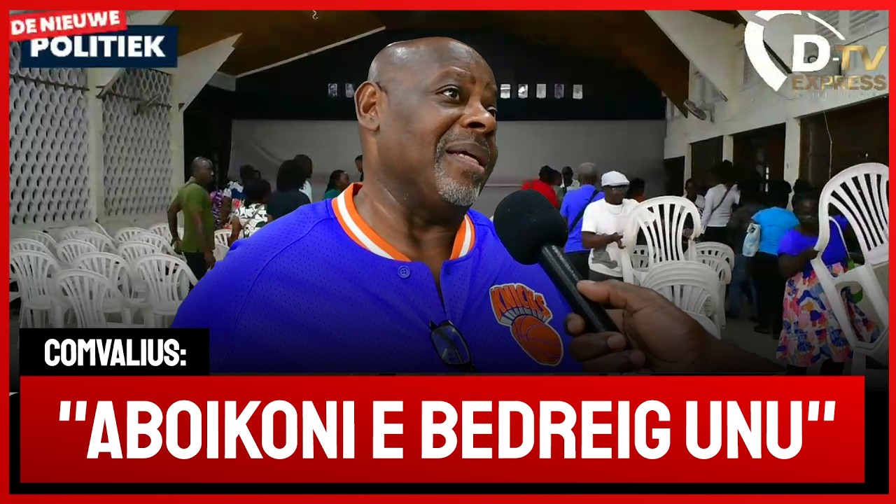 🚀 De Nieuwe Politiek LIVE • mensen leven in onzekerheid rond grondzaken  Commewijne (Suriname)