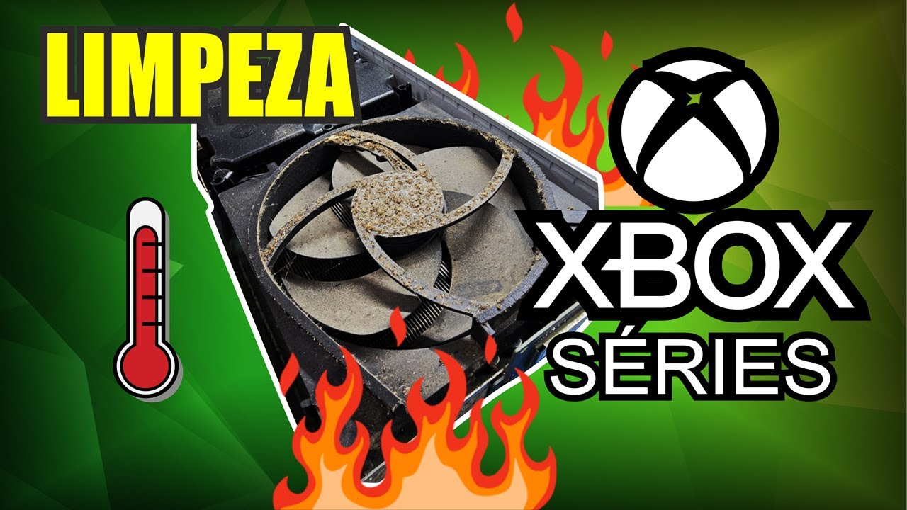 Seu XBOX SÉRIES S precisa disso,  como abrir, desmontar limpeza e troca de pasta térmica.