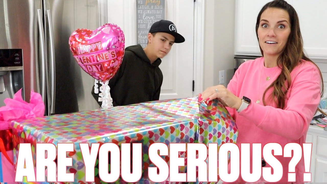 HUSBAND SURPRISES WIFE WITH UNEXPECTED GIFT ON VALENTINES DAY