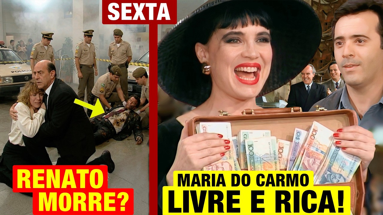 RAINHA DA SUCATA - Cap&iacute;tulo de hoje 03/04 SEXTA - &Uacute;LTIMO CAP&Iacute;TULO! Renato N&Atilde;O RESISTE e Maria LIVRE!