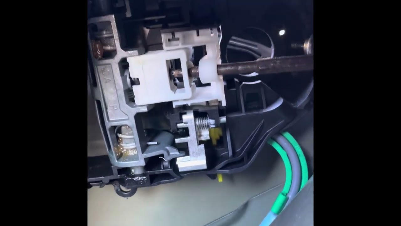 How to remove the rear door handle on a 2023 BMW X5