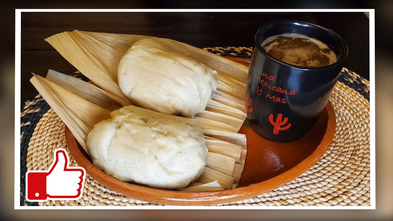 Receta Tradicional - Tamales De Harina y Atole De Tamarindo