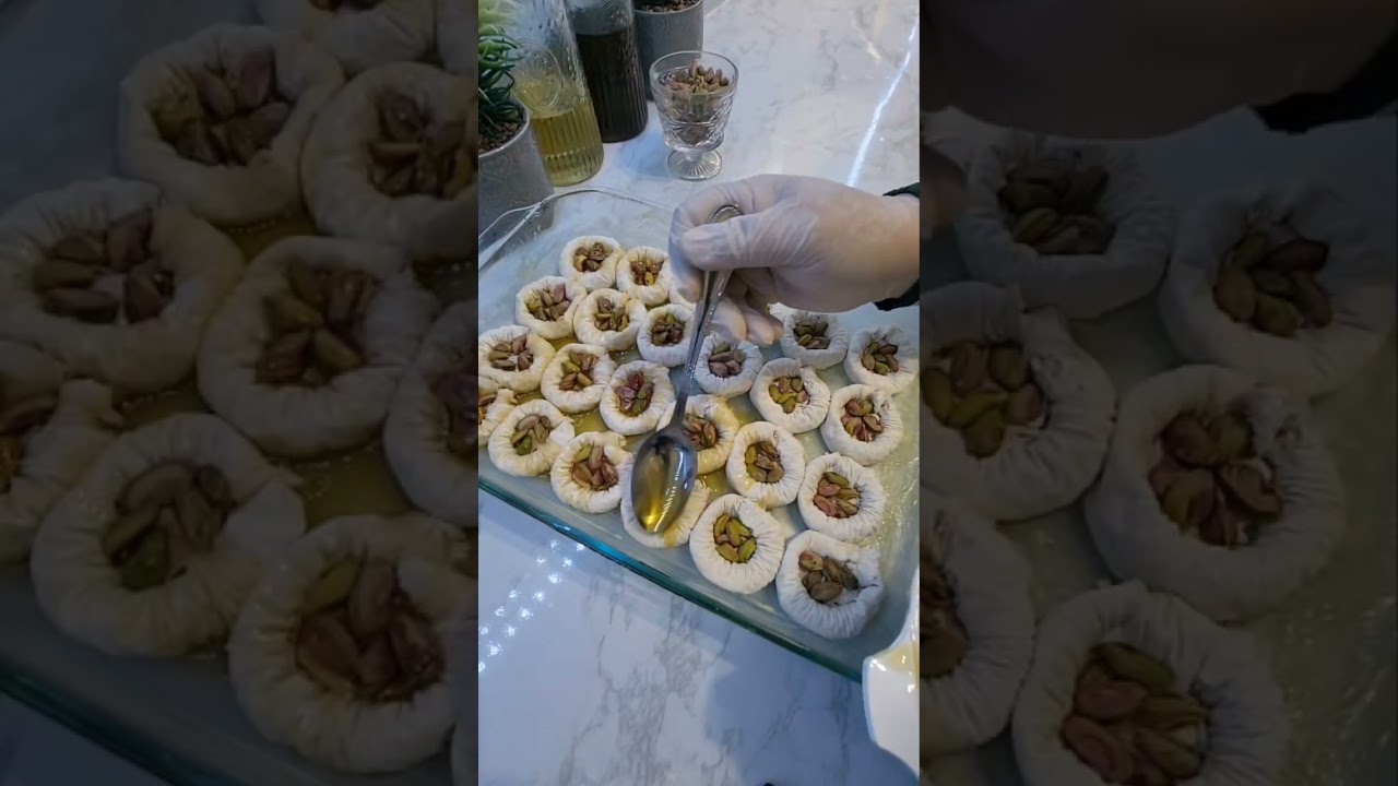 صنع حلويات المعروفة بسورية وبحلب سوارة الست 