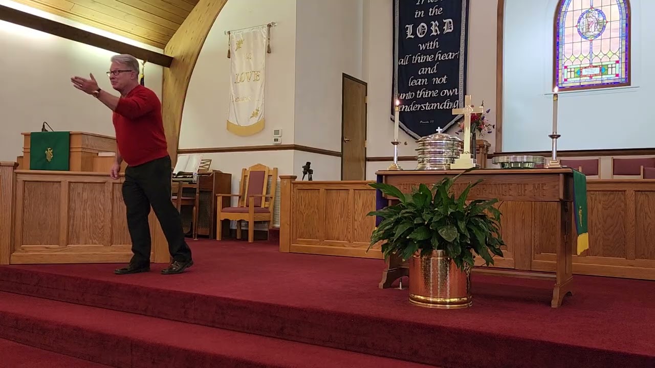 Centennial Christian Church, McCoy, VA sermon 02 15 2026