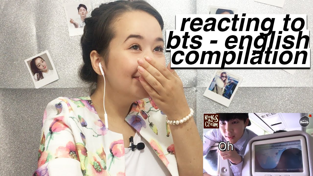 GERMAN REACTING TO BTS ENGLISH COMPILATION!