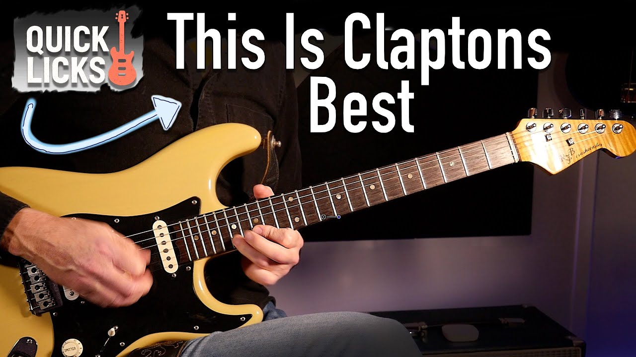 Плавная, блюзовая и полная превосходной фразировки - Quick Licks 18 Clapton