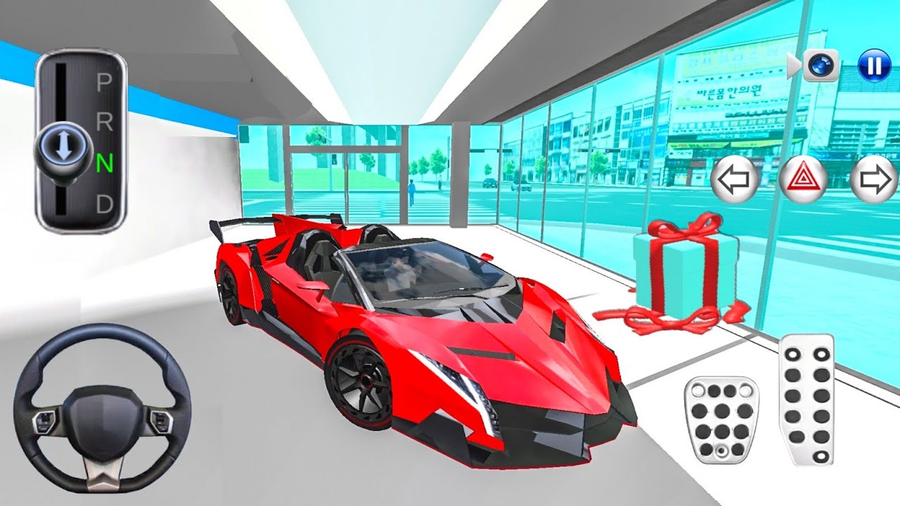 How To Get The RED Car Lamborghini Veneno Roadster - 3D Driving Class 2 2024 - Unlock New Car