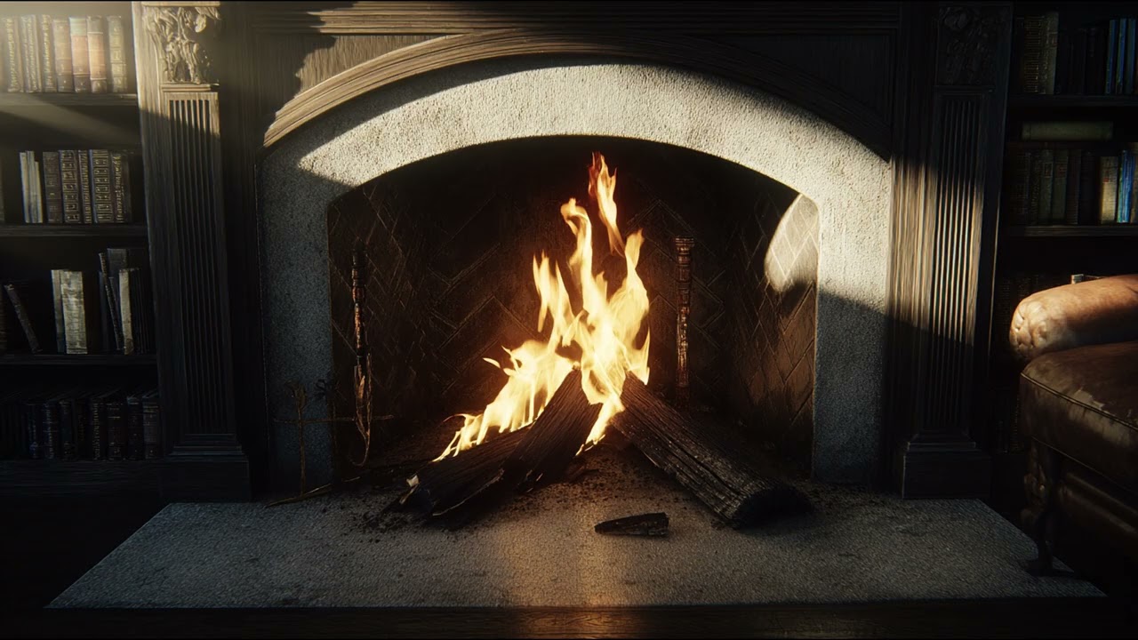 Extended Campfire 🔥 10 Hours of Calm - Ten Hours of Peaceful Fire Crackling