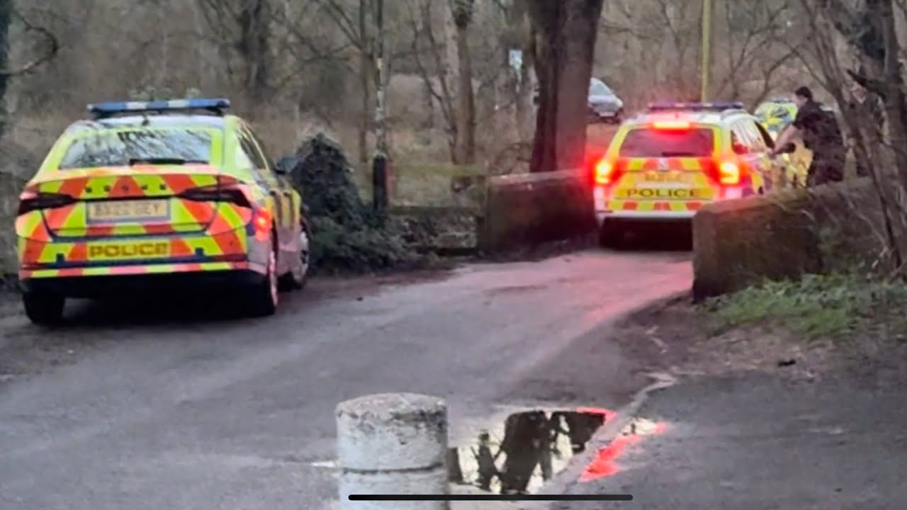 We followed a police helicopter in Leicester little boy fell in river soar #news #police #mustwatch