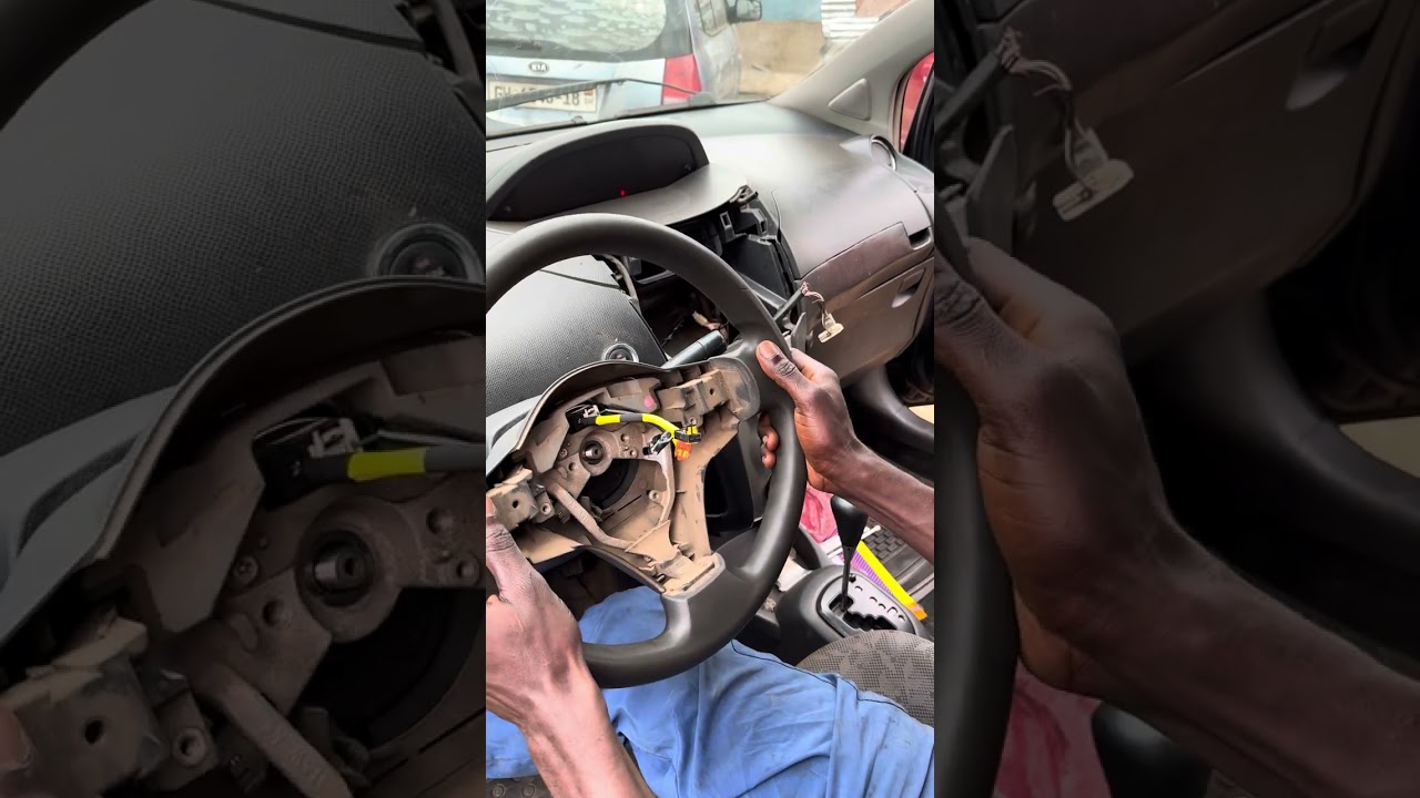 How to fix Toyota Yaris horn plate 👌👌