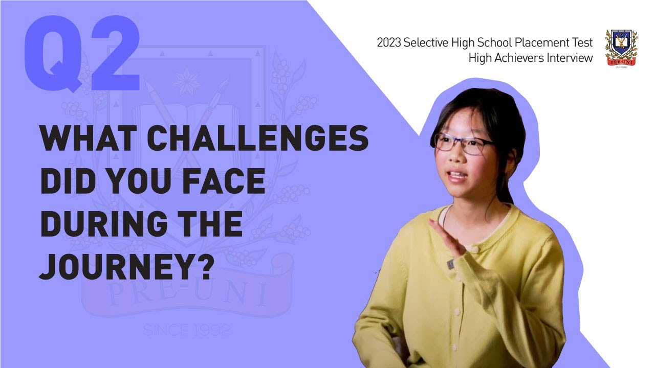 2023 Selective High School Placement Test High Achievers Interview #2