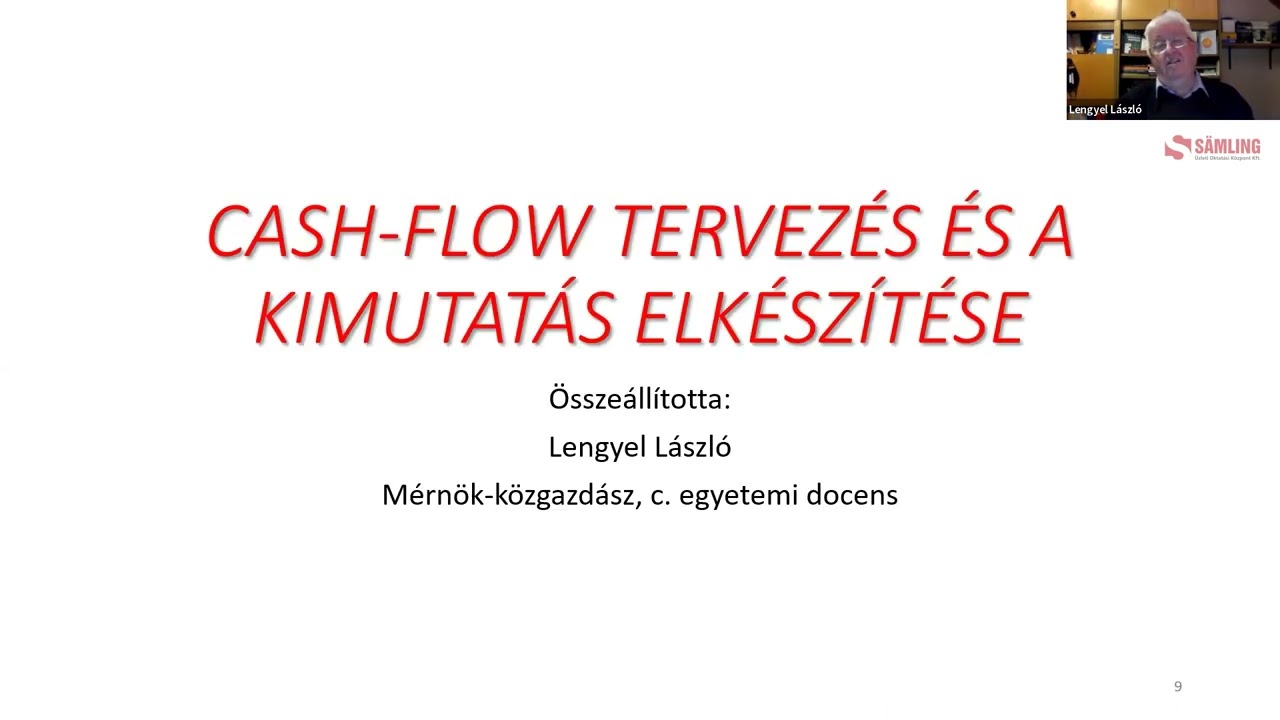 Pénzügyi controlling ismeretek képzés betekintő videó