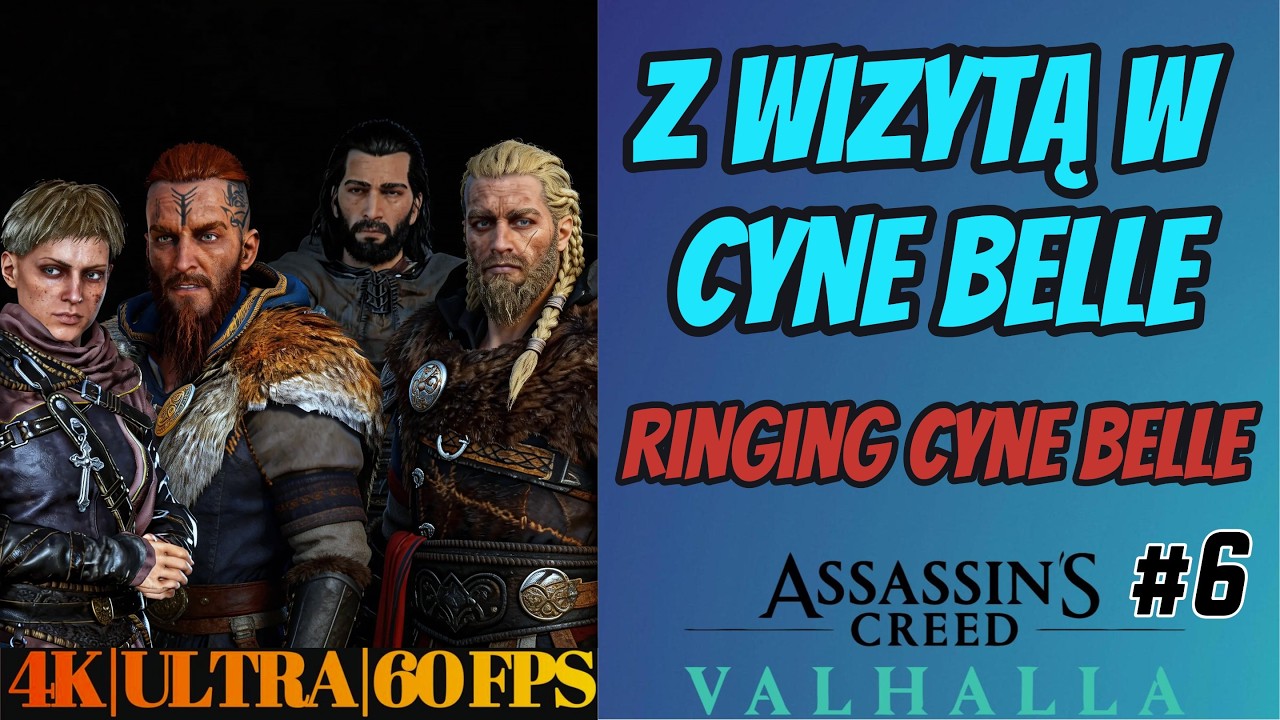 Assassin’s Creed Valhalla | Z wizytą w Cyne Belle | Ringing Cyne Belle | Ultra | Gameplay 4k 60 fps