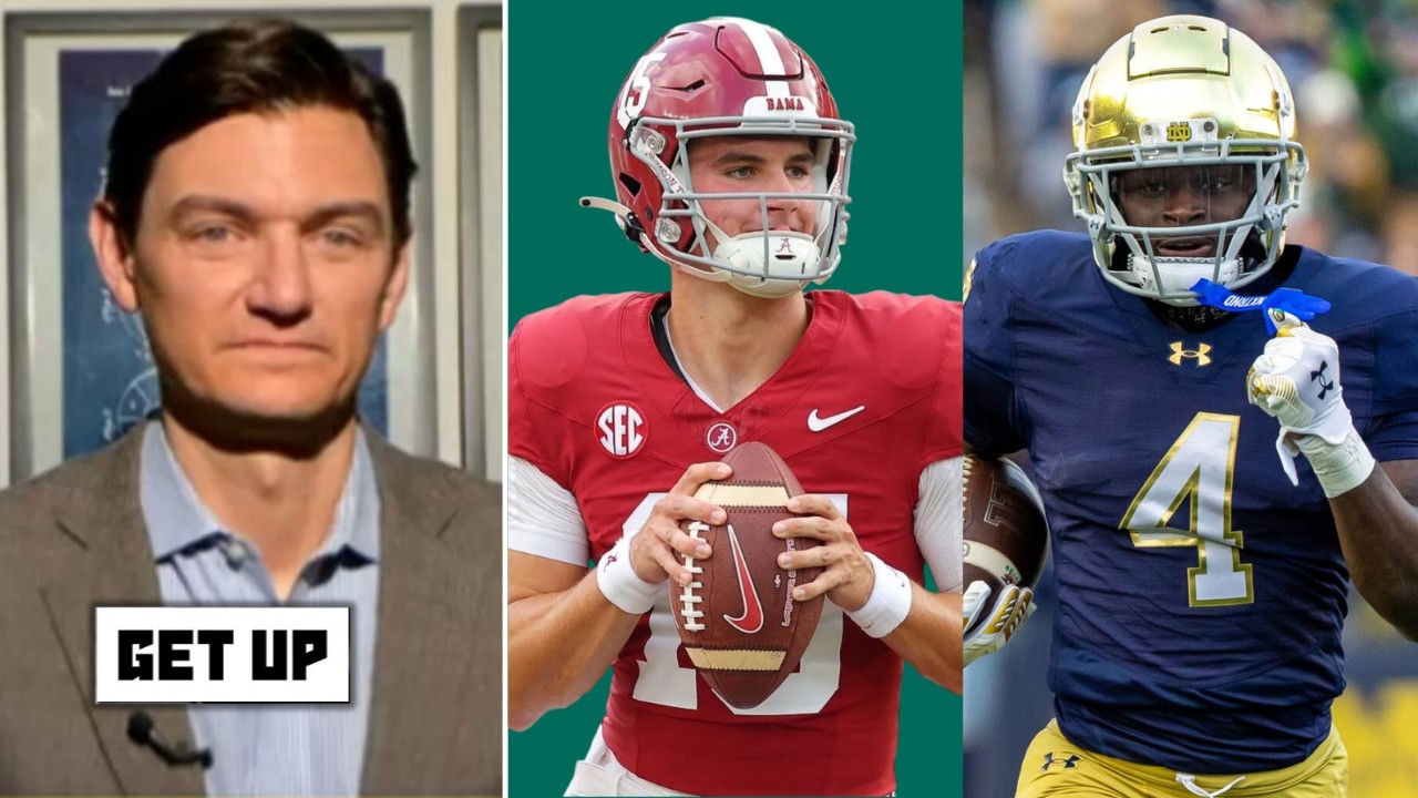 GET UP | Jeremy Fowler: Giants are hot on Jeremiyah Love, Eagles trade back(AJ Brown) for Ty Simpson