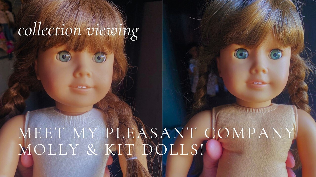 Meet my Pleasant Company Molly & Kit Dolls!