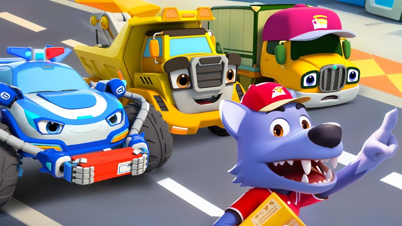 Construction Trucks, We Need You | Courier Rescue Team | Kids Songs | BabyBus - Cars World