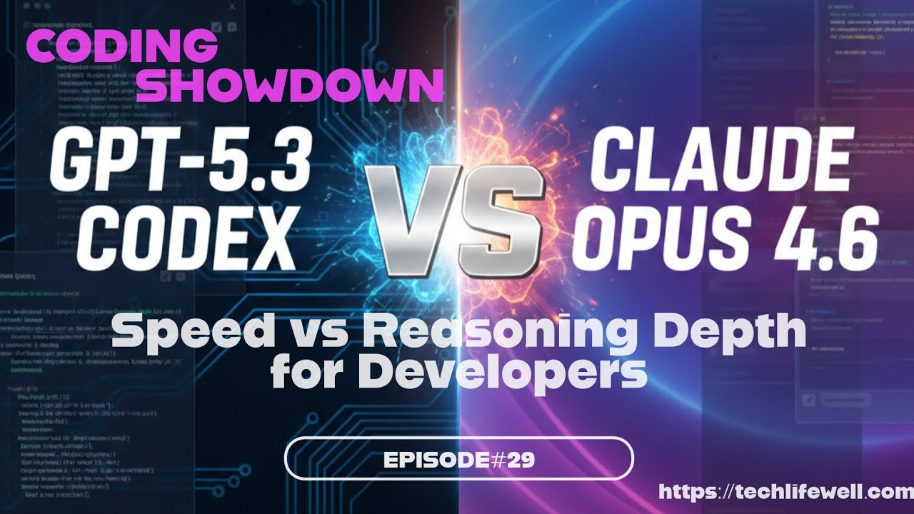 EP#29 - GPT-5.3-Codex vs Claude Opus 4.6: Speed vs Reasoning Depth for Developers | Artificial In...