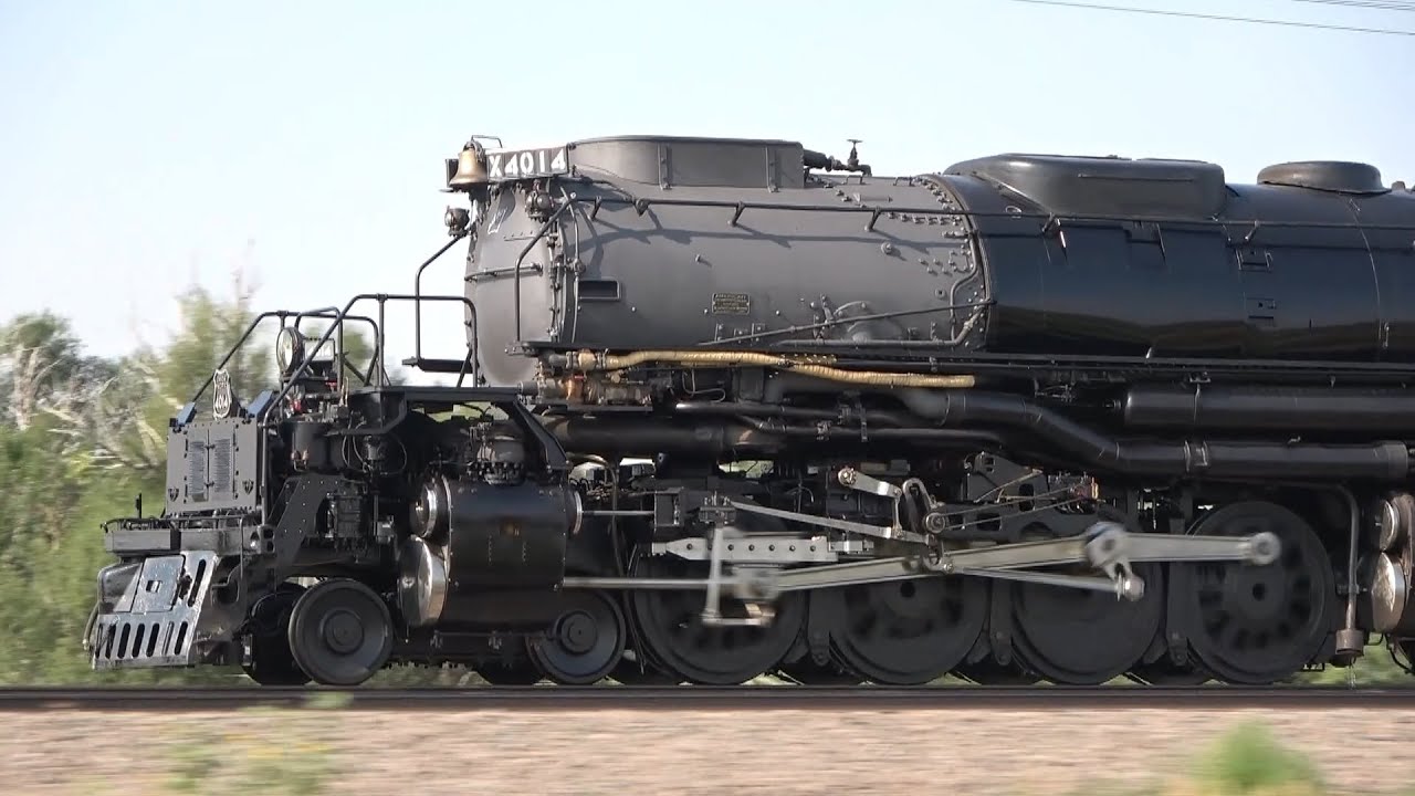 Pacing Union Pacific Big Boy #4014 Steam Train Between Sidney & Chappell, NE (8/6/21)