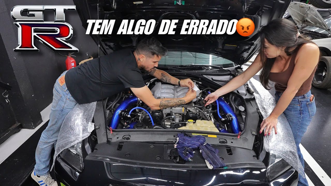 TO COM RAIVA DESSE GTR  R35 😡 PODEMOS TER UM PROBLEMA MUITO SERIO !