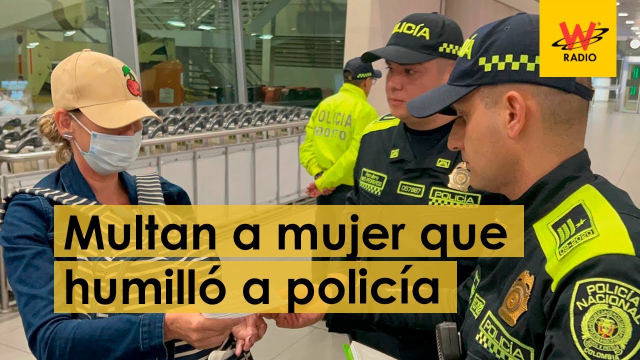 Multan a mujer que humilló a policía en El Dorado