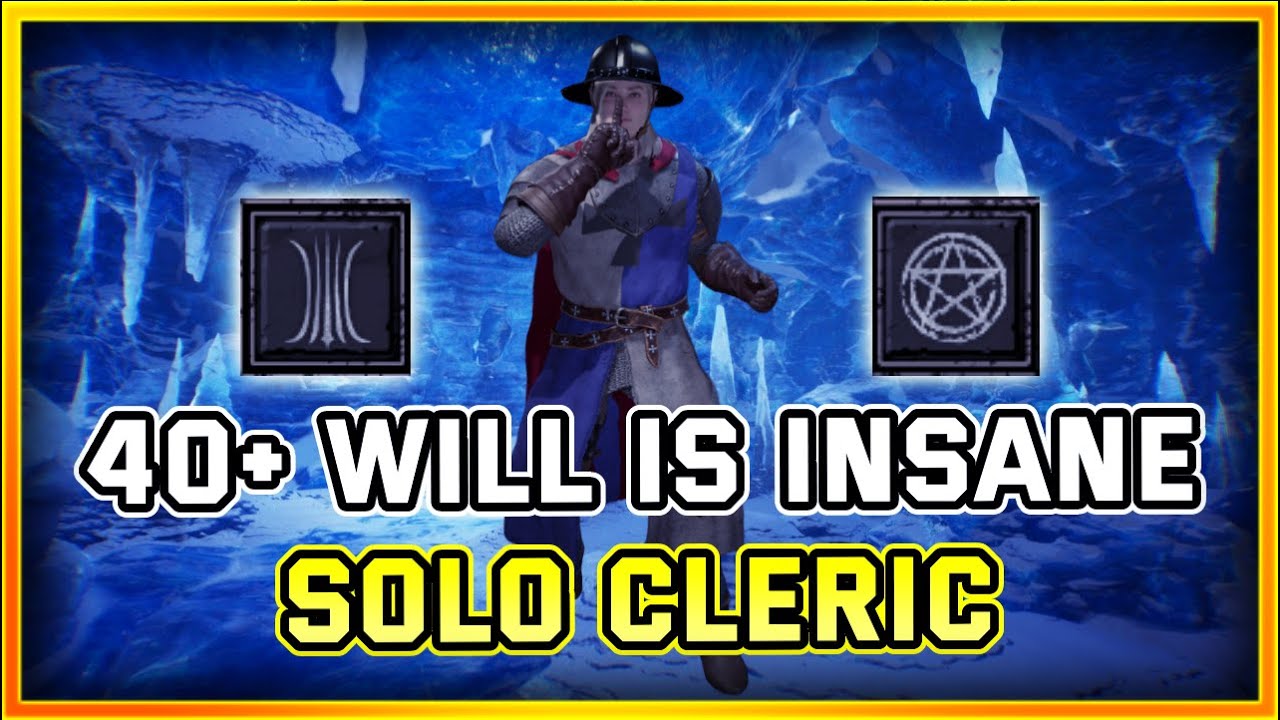 Testing New Solo Cleric High Roller Builds (HUGE WILL STATS) | Dark and Darker
