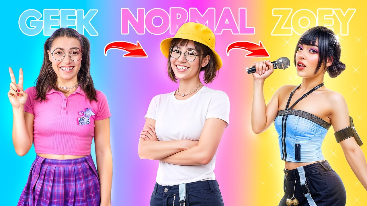 KPop Demon Hunters Zoey Makeover! Huntrix Glow Up!