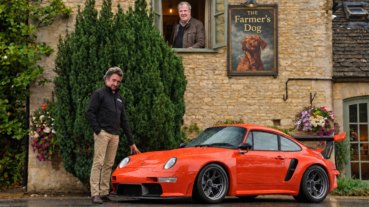 Richard Hammond Delivers a $1M Porsche to Jeremy Clarkson