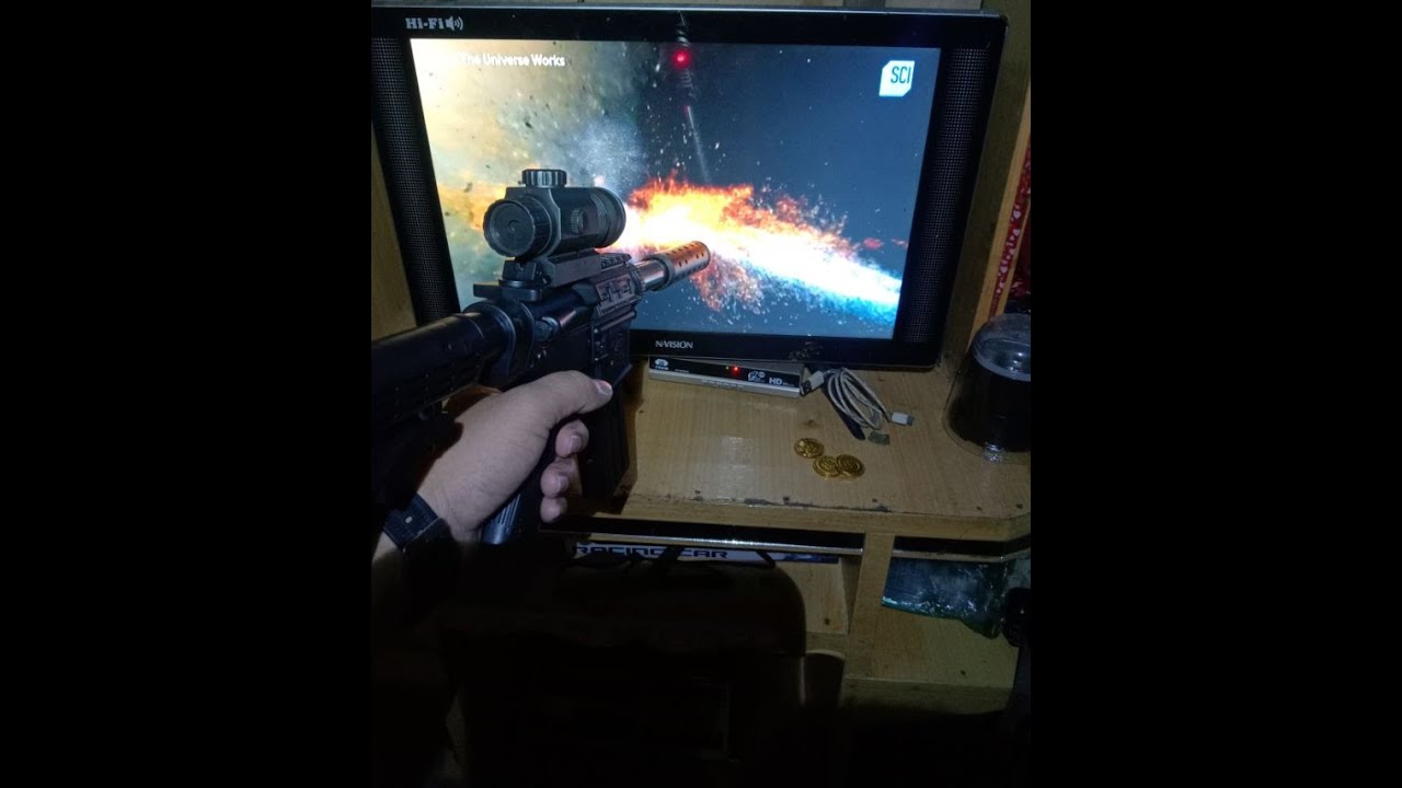 Spring type Airsoft. #Airsoft#Airsoftwar#AirsoftFiring#Viral#Short