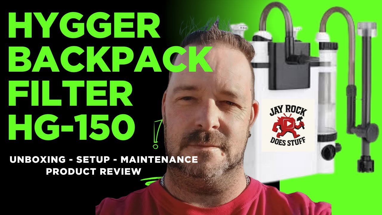 Обзор фильтра для рюкзака Hygger HG-150: подробный обзор продукта.