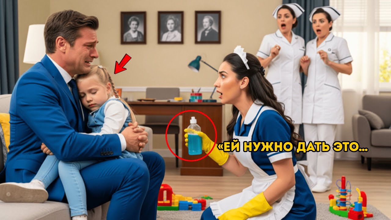 «Миллиардер плакал, врачи молчали… И вдруг горничная решилась!»